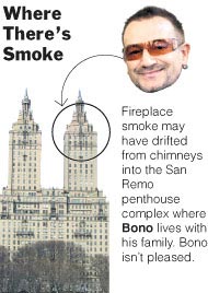 Солист U2 Боно поссорился с соседями из-за каминов