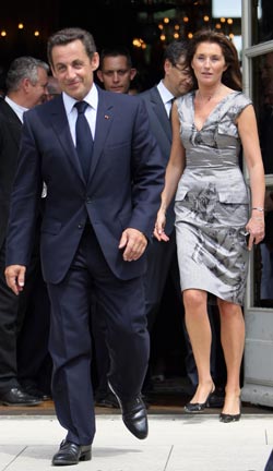Николя Саркози и его жена обсудили свой развод с судьей