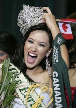 Конкурс "Мисс Земля 2007" выиграла канадка с российскими корнями