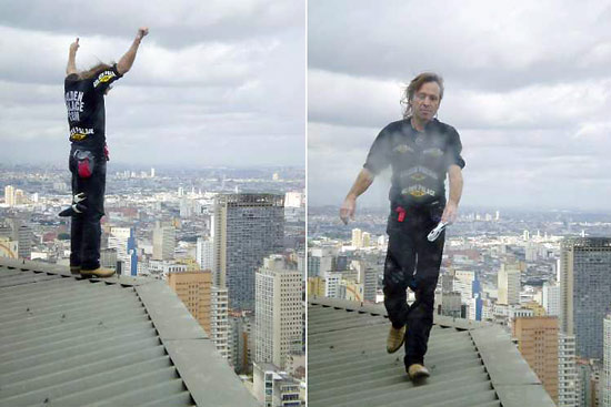 "Человек-паук" со второй попытки покорил бразильский небоскреб (ФОТО)