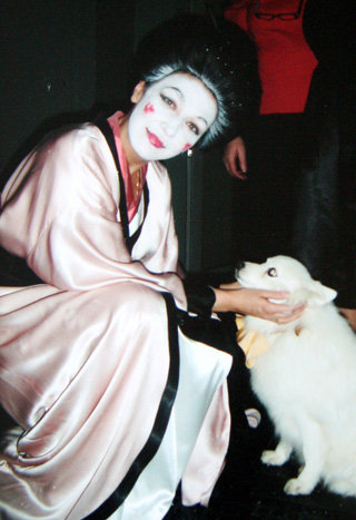 Татьяна в образе гейши в постановке «Дама с собачкой» вызвала восторг у жителей Страны восходящего солнца во время гастролей в Японии