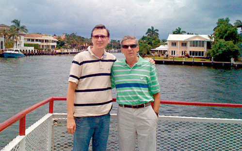 Отец и сын ИЛЬИЧЁВЫ объездили вместе пол-Америки (2009г., Майами)