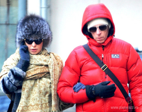 Амалии и Игорю ГНАТЕНКО не страшны морозы - фото paparazzi.ru