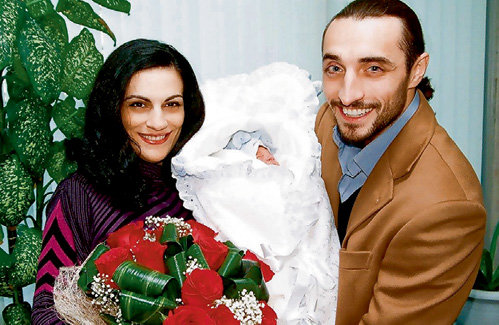 Алексей ЛОСИХИН с женой и сыном