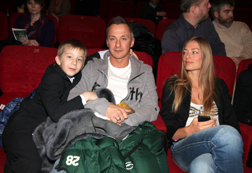 Степан МИХАЛКОВ с женой и сыном