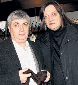 Сергей ЧЛИЯНЦ (слева) пожаловался Александру ВЕЛЕДИНСКОМУ на женское коварство