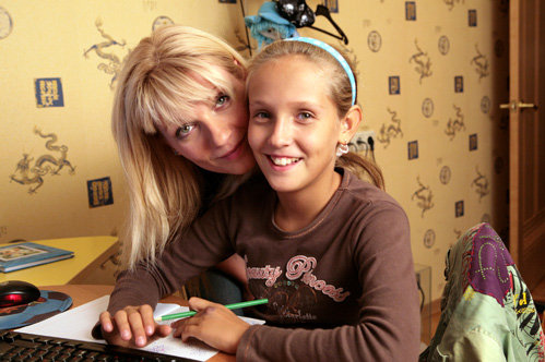Анна АРДОВА с дочкой Соней