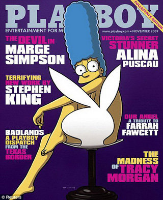 Мардж Симпсон разделась для «Playboy»