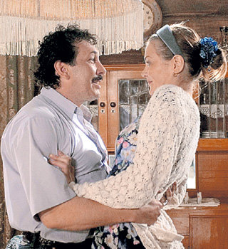 В сериале «Колдовская любовь» героиня Ани вовсю изменяла нелюбимому мужу