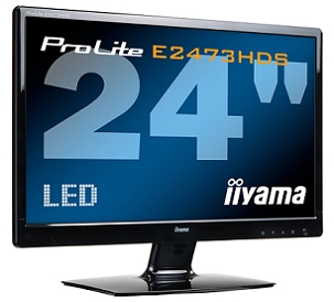 Экономичный LED-монитор iiyama ProLite E2473HDS-B1