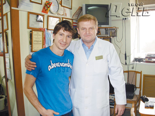 Алексей Ягудин отлично чувствует себя после операции