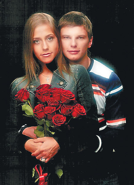 Триумфатор Евро-2008 Андрей Аршавин и его дама сердца