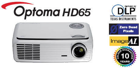 Бюджетный домашний проектор Optoma HD65