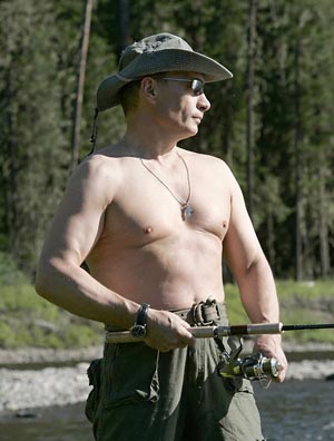 Президент Путин продемонстрировал идеальную форму
