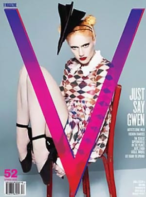 Гвен Стефани снялась для журнала V Magazine