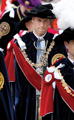 Принц Уильям стал тысячным кавалером ордена Подвязки