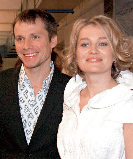 Актриса с супругом Андреем