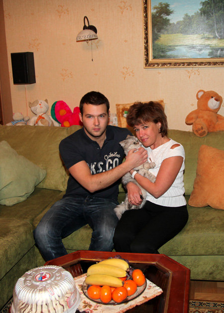 Ирина ВОЛКОВА с сыном