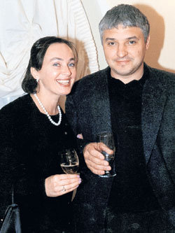 С мужем Игорем БУХАРОВЫМ