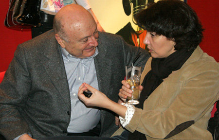 Михаил ЖВАНЕЦКИЙ с женой Наталией