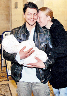 Павел САФОНОВ и Ольга ЛОМОНОСОВА в 2006 году стали родителями