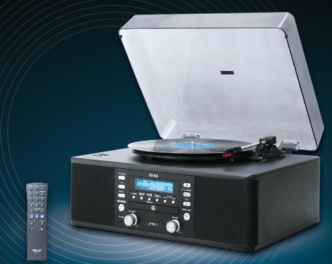 TEAC LP-R400 -проигрыватель виниловых пластинок, CD-рекордер и радио – в одном корпусе