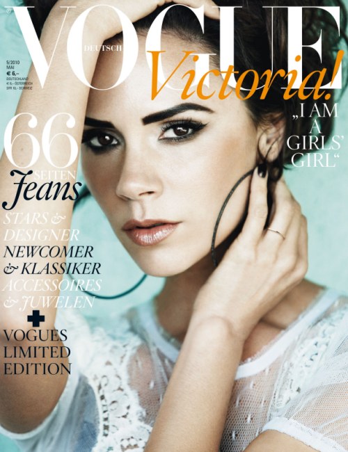 Виктория Бэкхем для Vogue