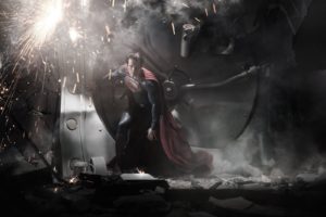 Henry Cavill в костюме Супермена