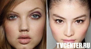 Актуальные тенденции моды макияжа весны-лета - 2012