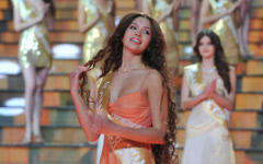 Золотая медалистка покорила жюри "Мисс Россия" и красотой 