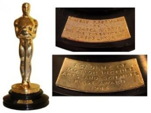 Статуэтка "Оскар" Майкла Кертиса будет продана с аукциона