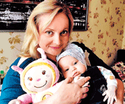 Светлана Пермякова показала фотографию пятимесячной дочки.