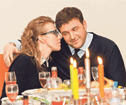 1 марта Ксения Собчак с мужем Максимом Виторганом отпразднует месяц со дня свадьбы.