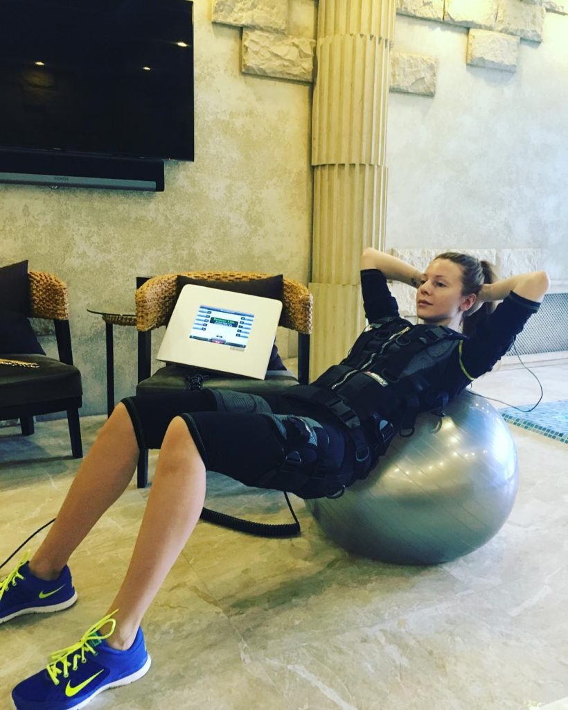 Наталья Подольская мотивирует поклонников заниматься спортом Фото: Инстаграм