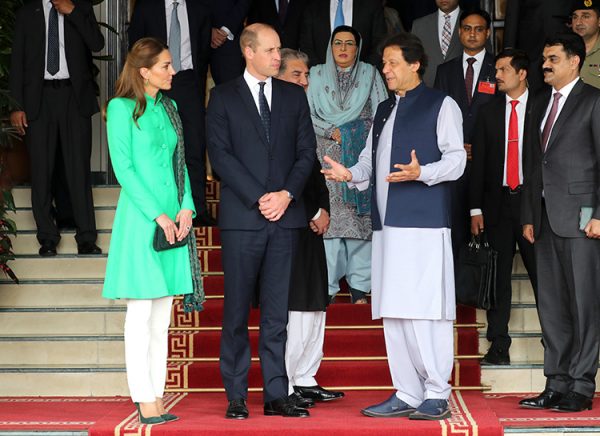По стопам принцессы Дианы - Уильям и Кейт встретились с премьер-министром Имран Ханом