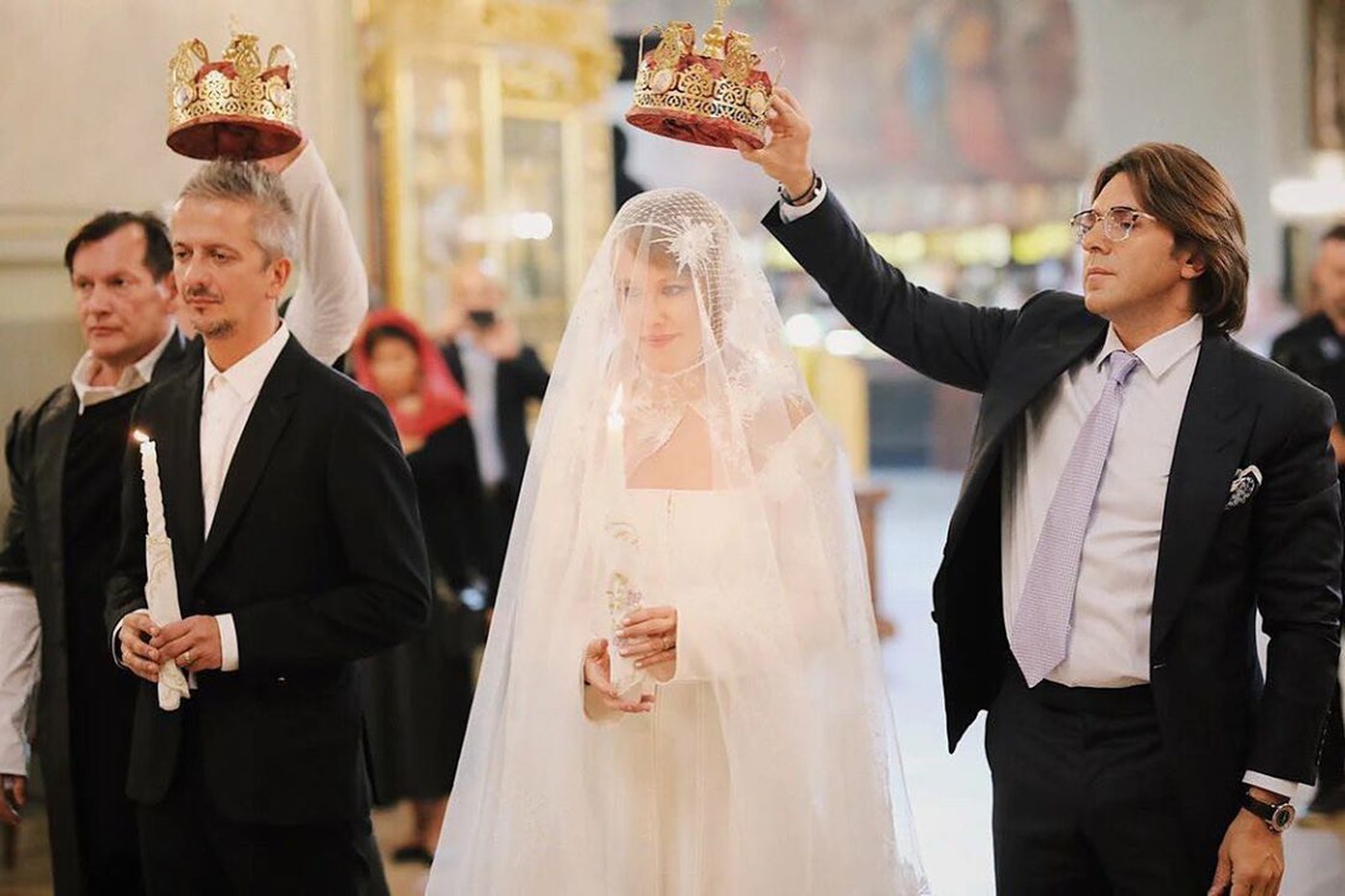 Муж может быть свидетелем жены. Венчание Ксении Собчак. Собчак венчание с Богомоловым.