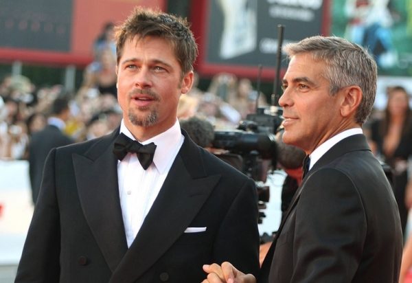 Брэд Питт и Джордж Клуни ссорятся из-за одной женщины