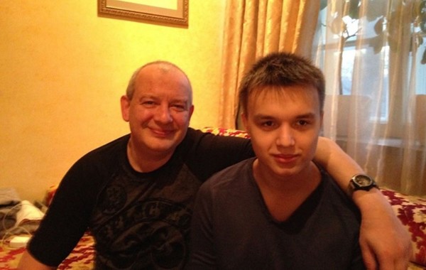 Дмитрий Марьянов с сыном Даниилом