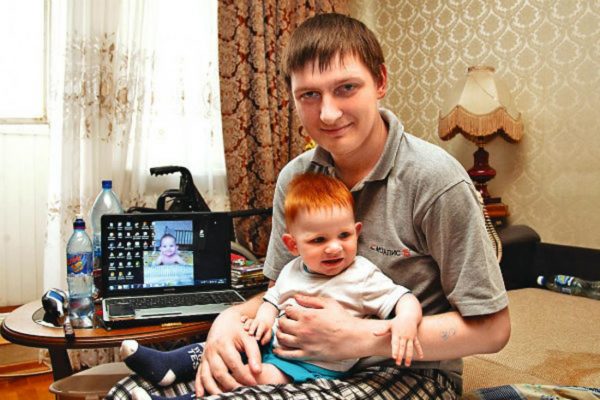 Племянник Аллы Пугачевой с сыном