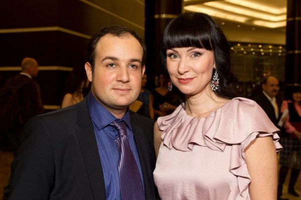 Нонна Гришаева с мужем 