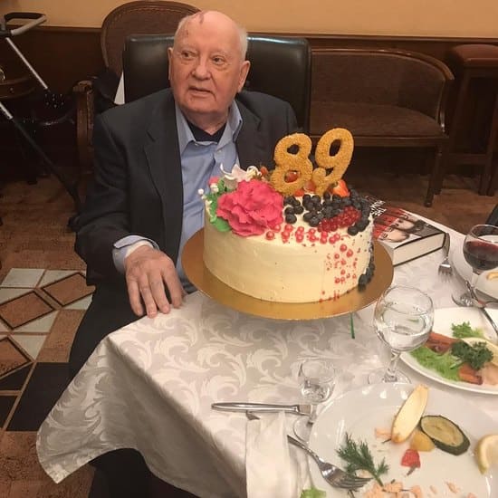 Михаил Горбачев в свой день рождения 2 марта 2020