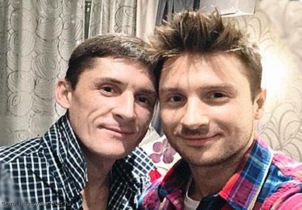 Сергей Лазарев с братом 