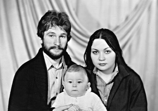 Игорь Тальков с семьей 