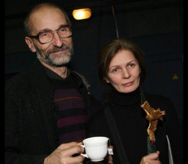 Петр Мамонов с женой 