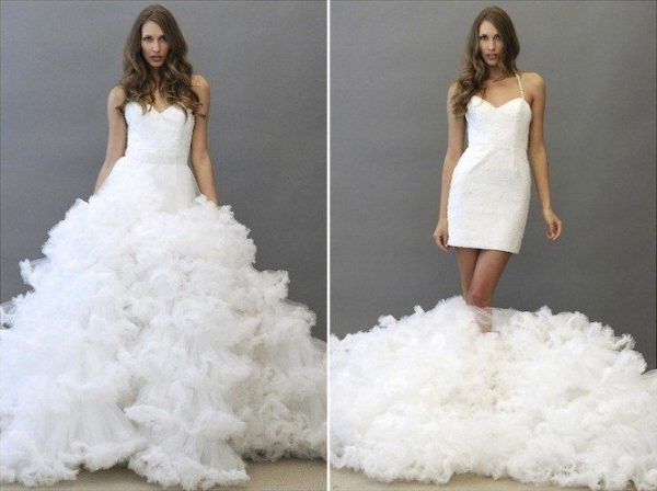 Модные свадебные платья 2021