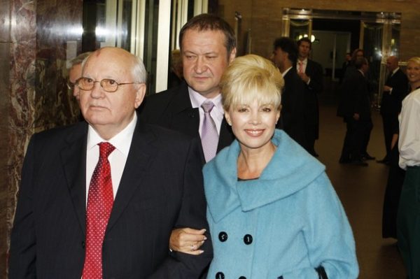 Михаил Горбачёв с дочерью Ириной