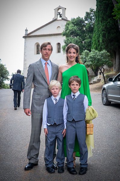  Принц Луи и Тесси Антони с детьми