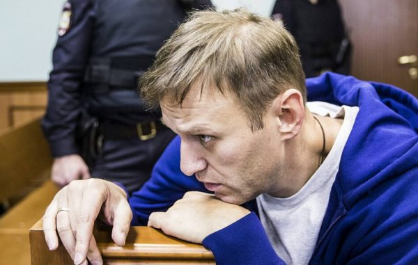 Алексей Навальный в СИЗО. Фото openmedia.io