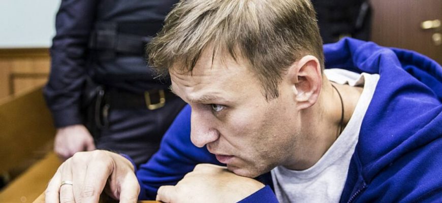 Алексей Навальный в СИЗО. Фото openmedia.io