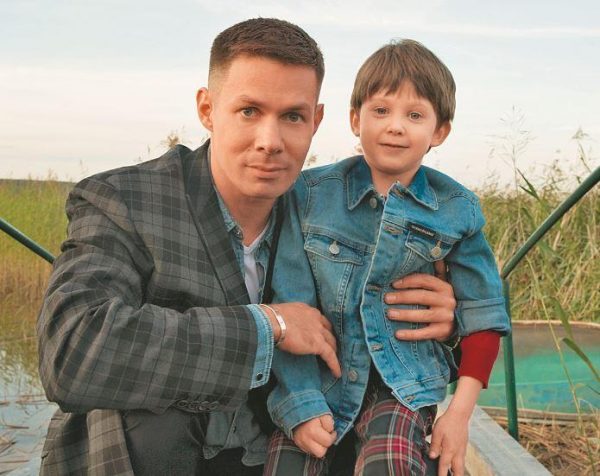 Стас Пьеха с сыном, фото:storyfox.ru